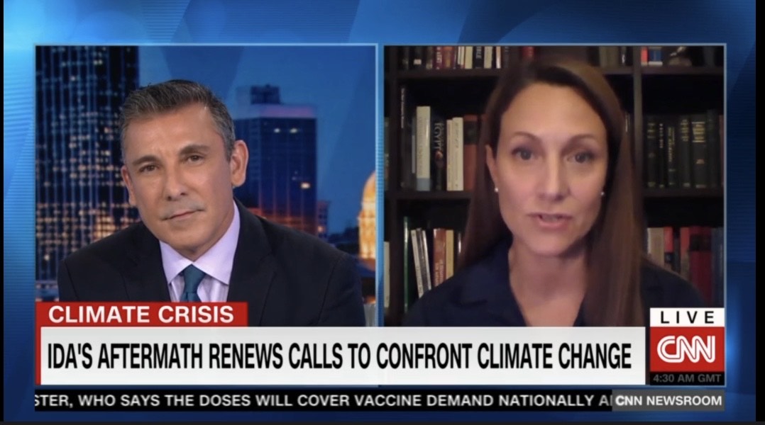 Athanasopoulos-Zekkos discusses climate change and infrastructure in CNN interview