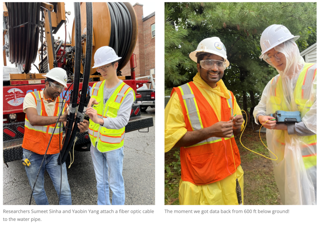 Measuring Temperature with Fiber Optic Cables – the SRG’s recent work in Massachusetts