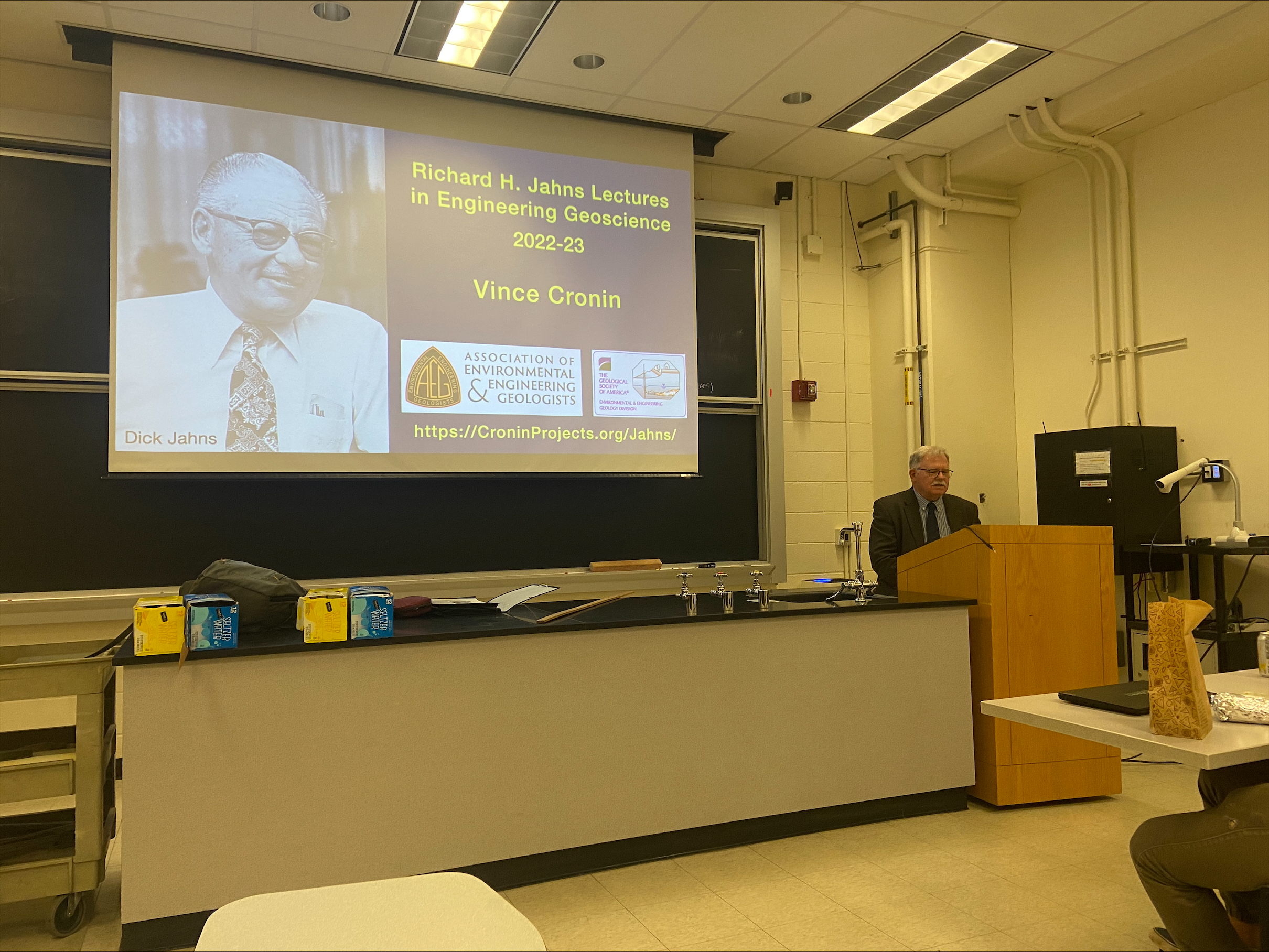 Richard H. Jahns Lecture at UC Berkeley