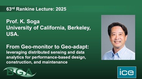 Prof. Kenichi Soga Delivers 63rd Rankine Lecture