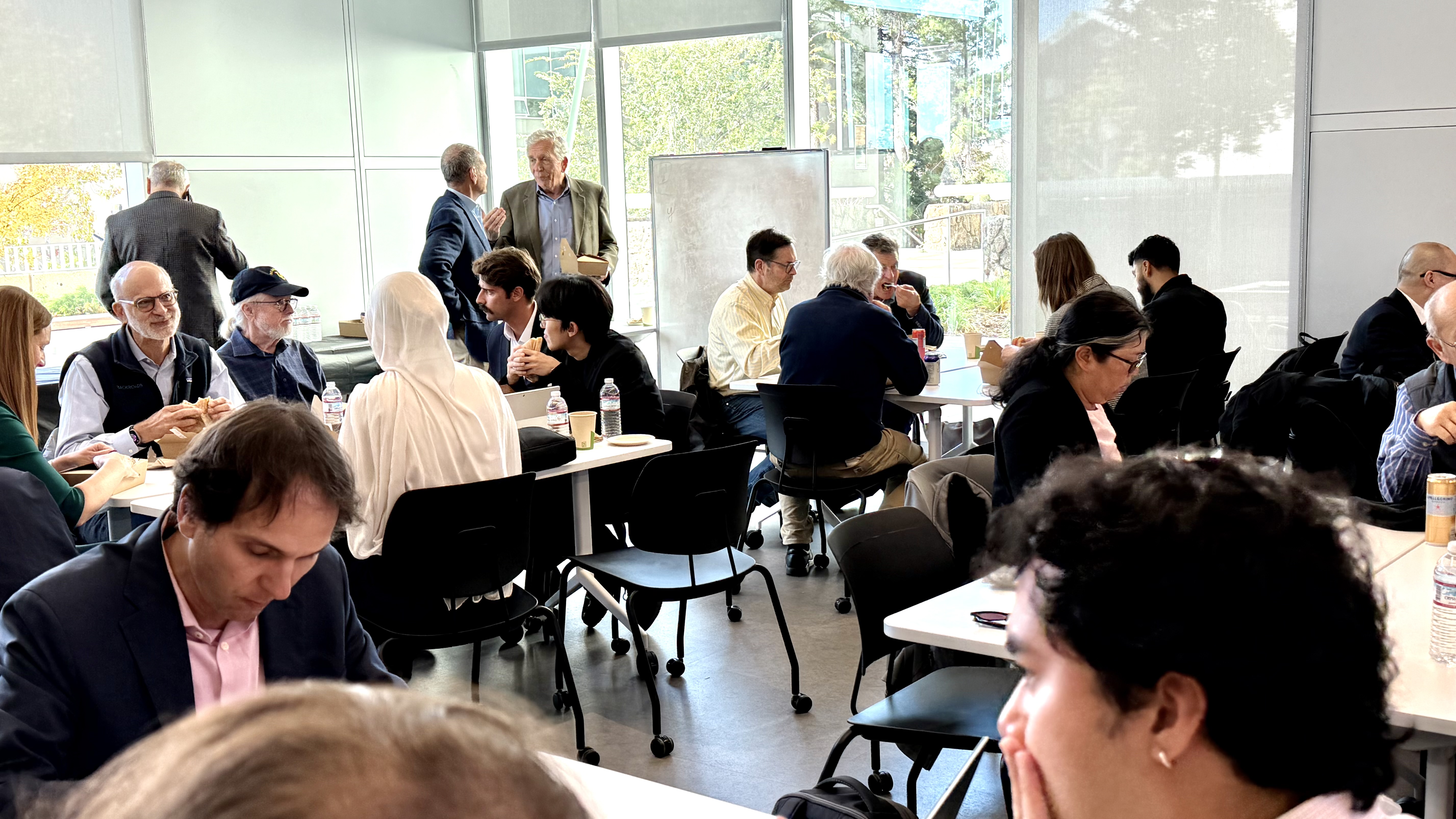 Industry Leadership Council lunch with students